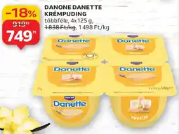 Auchan Danone Danette krémpuding ajánlat