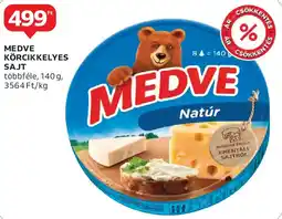 Auchan Medve körcikkelyes sajt ajánlat