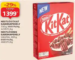Auchan Nestlé KitKat gabonapehely ajánlat