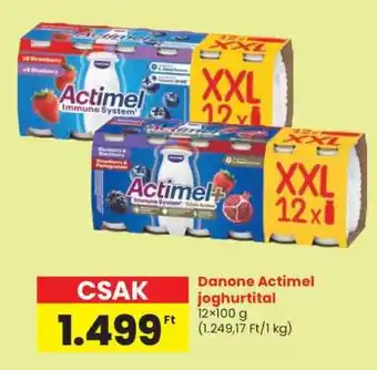 Danone Actimel joghurtital