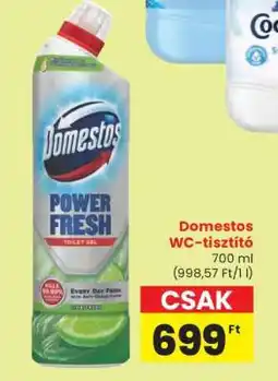 Spar Domestos WC-tisztító ajánlat