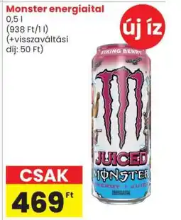 Spar MONSTER Energiaital ajánlat
