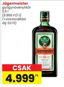 Spar Jägermeister ajánlat