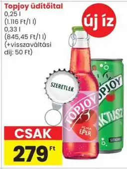 Spar TopJoy Üdítőital ajánlat