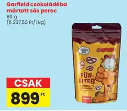 Spar Garfield csokoládéba mártott sós perec ajánlat