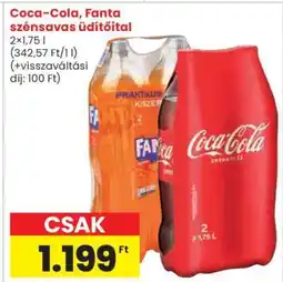 Spar Coca-Cola, Fanta szénsavas üdítőital ajánlat