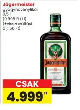 Spar Jägermeister ajánlat