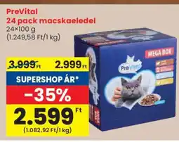 Spar PreVital 24 pack macskaeledel ajánlat