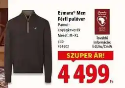 Lidl Esmara Men Férfi pulóver ajánlat