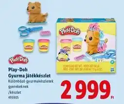 Lidl Play-Doh Gyurma játékkészlet ajánlat