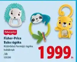 Lidl Fisher-price baba rágóka ajánlat