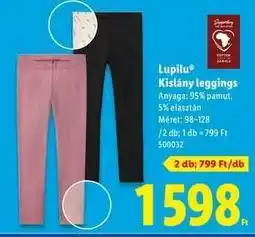 Lidl lupilu Kisány leggings ajánlat