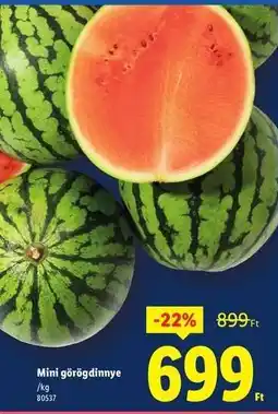 Lidl Mini görögdinnye ajánlat