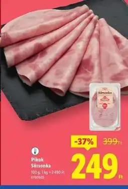 Lidl Pikok Sörsonka ajánlat