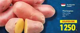 Lidl Piros burgonya ajánlat