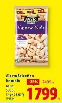 Lidl ALESTO SELECTION Kesudió ajánlat