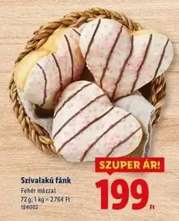 Lidl Szívalakú fánk ajánlat