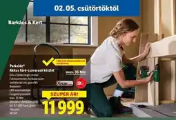 Lidl PARKSIDE Akkus fúró-csavarozó készlet ajánlat