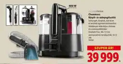 Lidl CLEANmaxx Kárpit- és szőnyegtisztító ajánlat