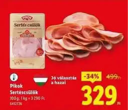 Lidl PIKOK Sertéscsülök ajánlat