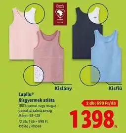 Lidl Lupilu Kisgyermek atléta ajánlat