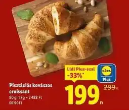 Lidl Pisztáciás kovászos croissant ajánlat
