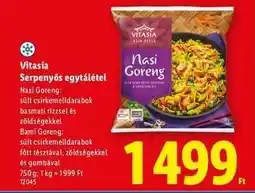 Lidl VITASIA Serpenyős egytálétel ajánlat