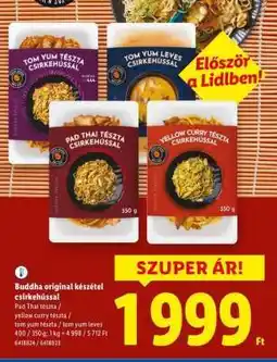 Lidl Buddha original készétel csirkehússal ajánlat