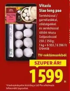 Lidl VITASIA Siao Long Pao ajánlat