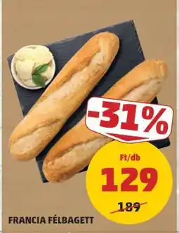 PENNY Francia Félbagett ajánlat