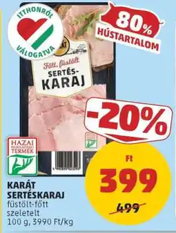 PENNY KARÁT SERTÉSKARAJ ajánlat