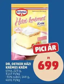 PENNY Dr. Oetker Házi Krémes Krém ajánlat
