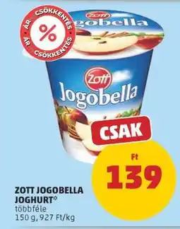 PENNY Zott Jogobella Joghurt ajánlat