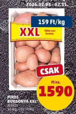 PENNY Piros Burgonya XXL ajánlat