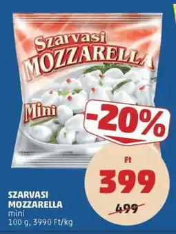 PENNY SZARVASI Mozzarella ajánlat