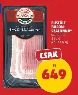PENNY Füstölt Baconszalonna ajánlat