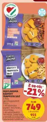 PENNY Fagylakoma Rántott Trappista Sajt ajánlat