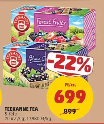 PENNY TEEKANNE TEA ajánlat