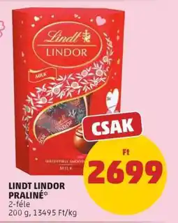 PENNY Lindt Lindor praliné ajánlat