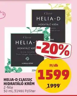 PENNY HELIA-D CLASSIC HIDRATÁLÓ KRÉM ajánlat