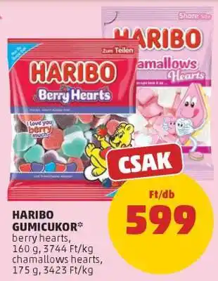 PENNY HARIBO gumicukor ajánlat