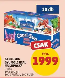PENNY Capri-Sun Gyümölcsital Multipack ajánlat