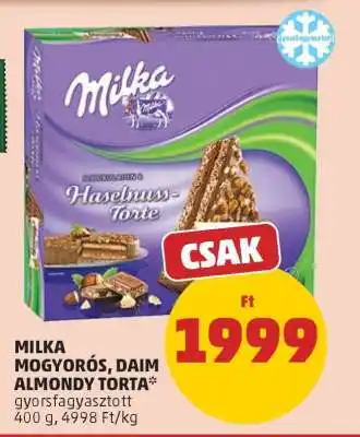 Milka Mogyorós, Daim Almondy Torta
