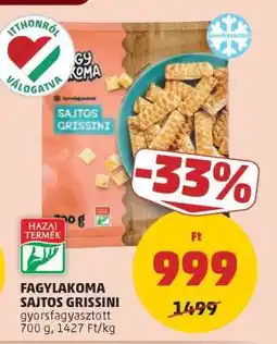 PENNY FAGYLAKOMA SAJTOS GRISSINI ajánlat