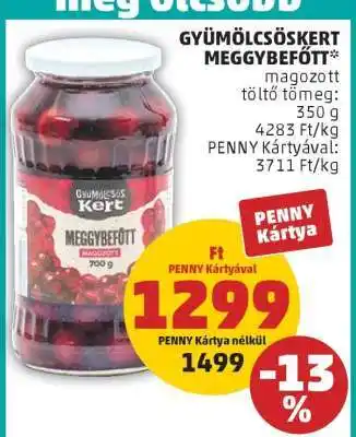 Gyümölcsöskert Meggybefőtt