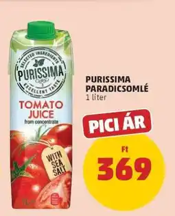 PENNY PURISSIMA PARADICSOMLÉ ajánlat