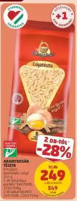 PENNY Aranykosár Tészta ajánlat
