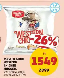 PENNY MASTER GOOD WESTERN CHICKEN NUGGETS ajánlat