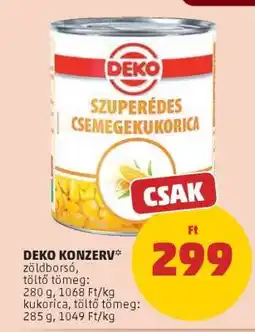 PENNY DEKO KONZERV ajánlat