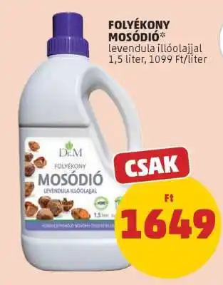 PENNY Folyékony mosódió ajánlat